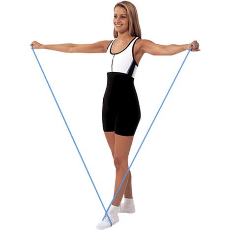 REP Band 25 Feet Non-Latex Resistive Exercise Tubing