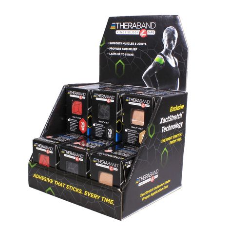 TheraBand Countertop Display Kinesiology Tape