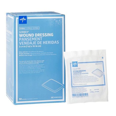 Buy Medline SORBEX Sterile Full Absorbent Wound Dressing