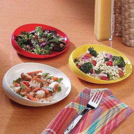 Eight Inch Round Scoop Dish