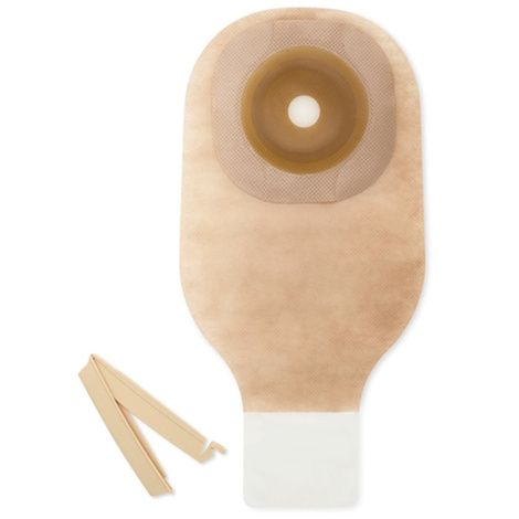 Hpfy StoresHollister Premier One-Piece Extended Wear Flat Cut-to-fit Transparent 12 Inches Drainable Pouch