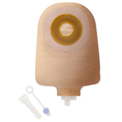Hpfy StoresHollister Premier One-Piece Extended Wear Flat Cut-to-fit Transparent 9 Inches Urostomy Pouch