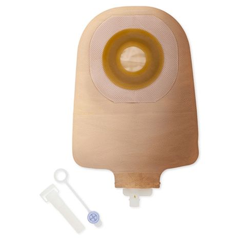 Hpfy StoresHollister Premier One-Piece Extended Wear Flat Pre-cut Transparent 9 Inches Urostomy Pouch