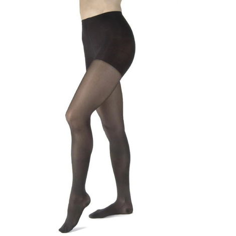 BSN Jobst Ultrasheer 20-30 mmHg Closed Toe Diamond Pattern Waist High Compression Pantyhose