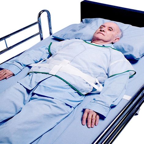 Skil-Care Sleeper Jacket With Zippered Back