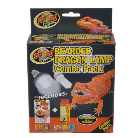 zoo med bearded dragon lamp combo pack