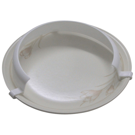 Medline Clip-On Food Guard with Slight Curve