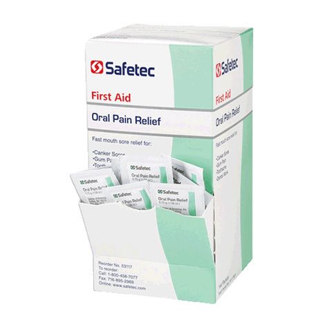 Safetec Oral Pain Relief