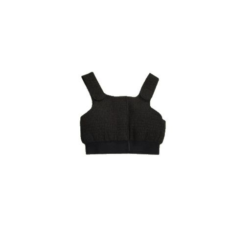 Expand-A-Band Black Compression Bra