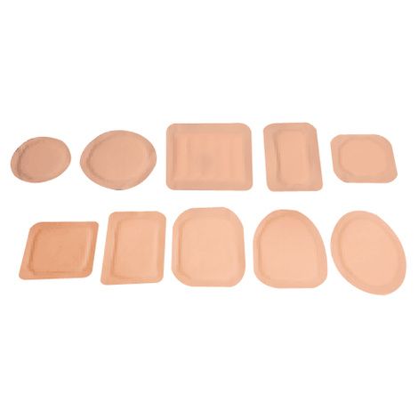 Hpfy StoresAustin Medical AMPatch Stoma Cap Round End Hole with Foam Backing