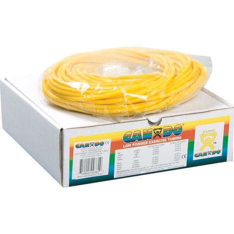 CanDo 100 Feet Low Powder Exercise Tubing Roll