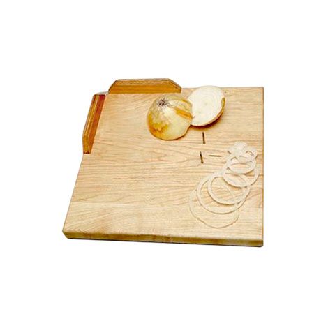 One-Handed Deluxe Maple Cutting Board