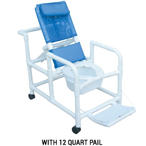 MJM International Echo Reclining Shower Chair