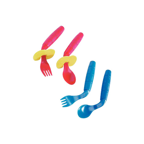 Milestones EasieEaters Curved Utensils Set