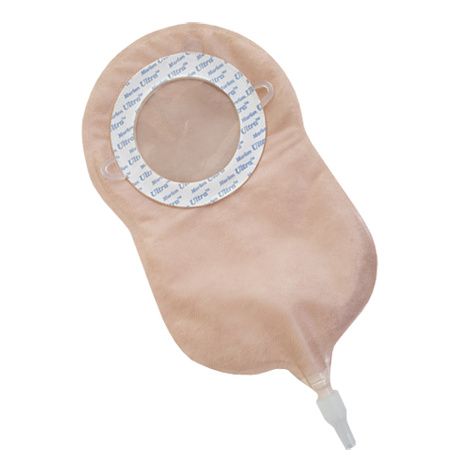 Hpfy StoresMarlen UltraLite One-Piece Shallow Convex Pre-cut Transparent Urostomy Pouch With Aquatack Barrier
