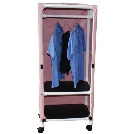 MJM International Two Shelf Tall Hanging Universal Cart