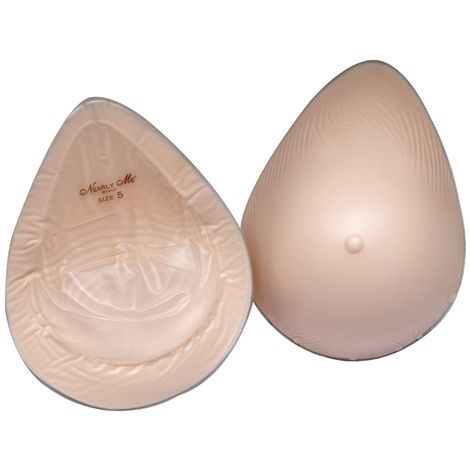 Nearly Me 365 Extra Lightweight  Full Oval Breast Form
