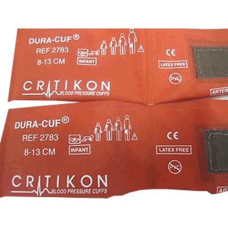 GE Critikon Dura-Cuf Blood Pressure Cuffs With Dinaclick Connector