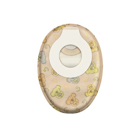 Hpfy StoresConvaTec Little Ones Two-Piece 6 Inches Closed-End Pouch With Adhesive Coupling Technology