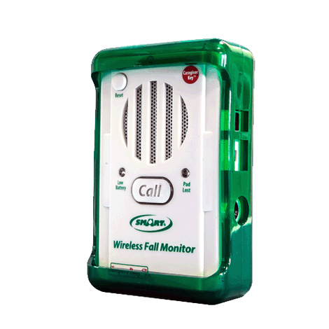 Smart FallGuard TL-2016R3 Wireless Fall Monitor With Sensor Pad and LCD Pager