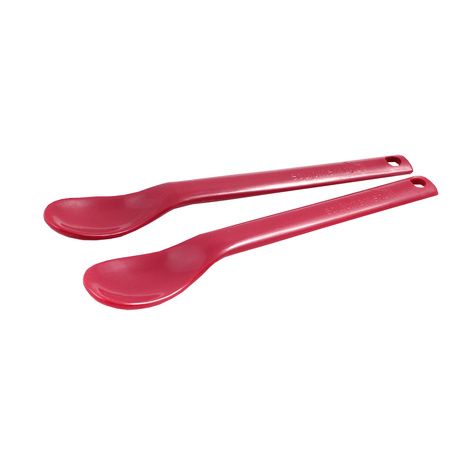 Maroon Feeding Spoons