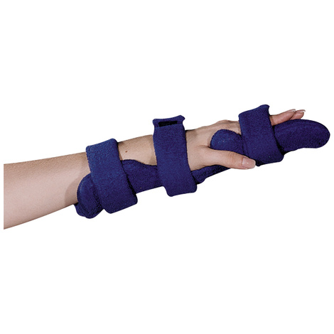 Comfy Adult Long Pan Hand Orthosis with Four Straps
