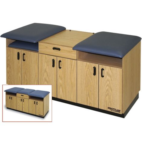 Hausmann ProTeam Two-Person Taping And Convertible Treatment Table