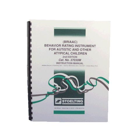 Stoelting Behavior Rating Instrument Kit For Autsitc And Atypical Children