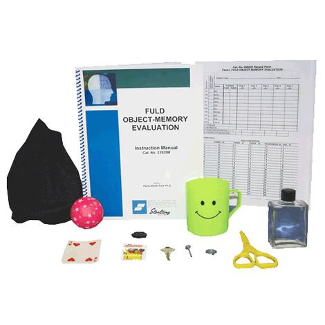 Stoelting Fuld Object Memory Evaluation Kit