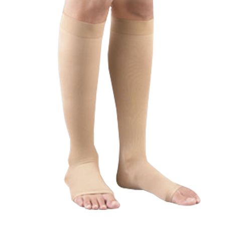 FLA Orthopedics Activa Soft Fit Graduated Therapy Open Toe Knee High 20 ...