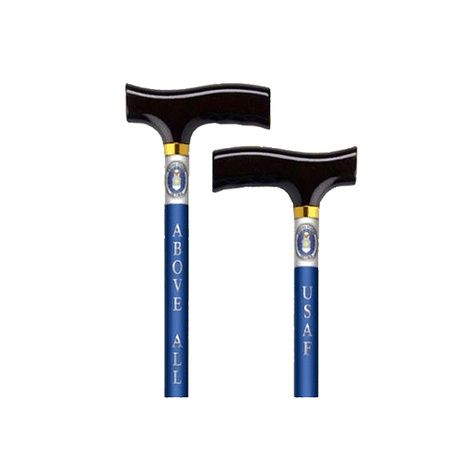 Alex Orthopedic Patriotic Straight Adjustable Cane