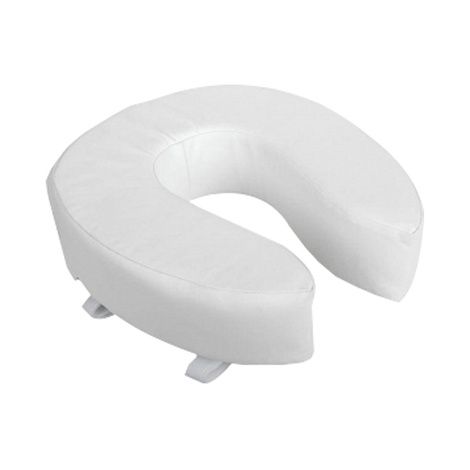 Medline 4 Inches High Padded Toilet Seat,Rasied Toilet Seat,3/Pack,MDS80328
