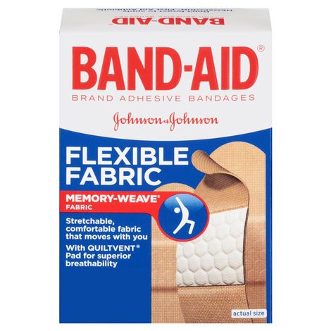 Johnson & Johnson Band-Aids Flexible Fabric 80's