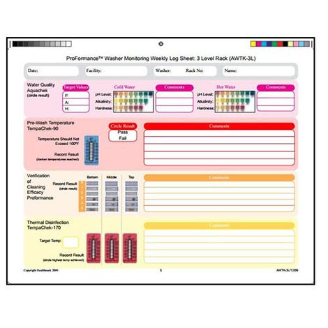 Healthmark Level 4 Washer Test Kit