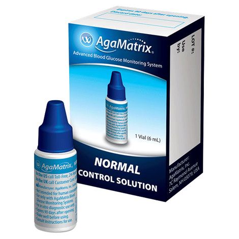 agamatrix control solution