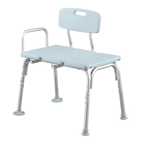 Medline Knockdown Transfer Bench With Microban