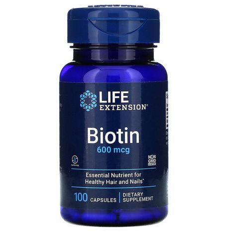 Life Extension Biotin Capsules