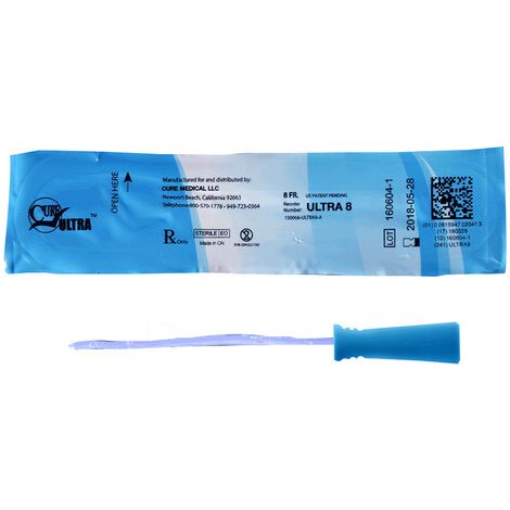 Buy Cure Ultra Female Intermittent Catheter -  6 Inches - Straight Tip