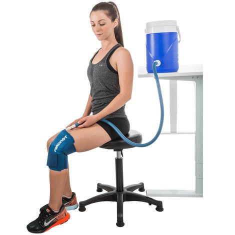 Aircast Knee Cryo/Cuff with Gravity Cooler