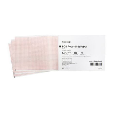 McKesson ECG Recording Thermal Paper Z -Fold