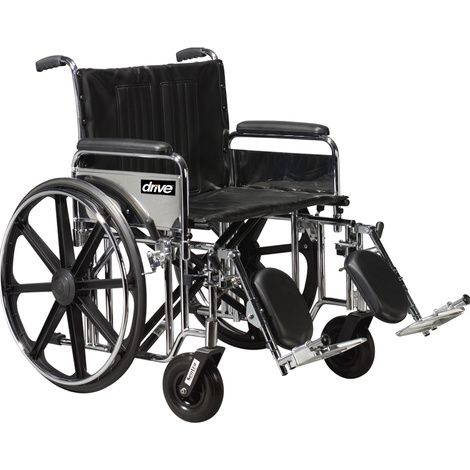 Drive Bariatric Sentra Extra Heavy-Duty Wheelchair