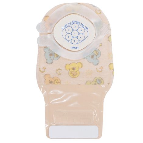 Hpfy StoresConvaTec Little Ones One-Piece Cut-To-Fit Transparent Drainable Pouch With Stomahesive Skin Barrier