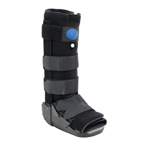 Advanced Orthopaedics Metal Supports Low Profile Air Walker