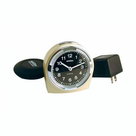 Reizen Braille Quartz Alarm Clock with Bed Shaker
