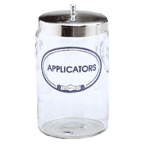 Graham Field Labeled Sundry Applicators Jar