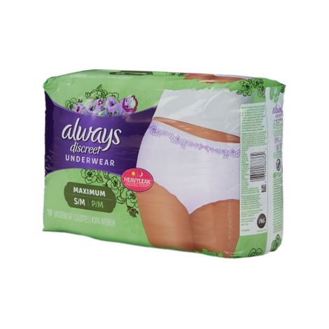 Buy Always Discreet Underwear | Pull Up Diapers [FSA Approved]