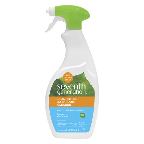 Seventh Generation Lemongrass Citrus Disinfecting Bathroom Cleaner