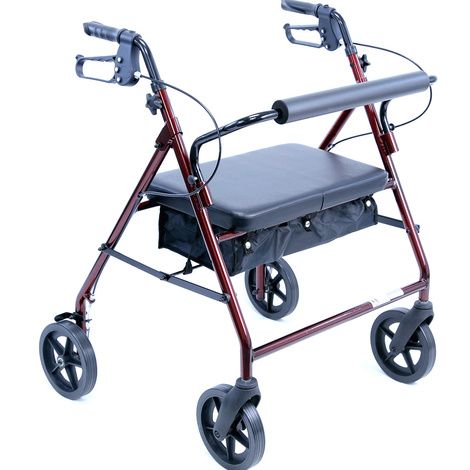 Karman Healthcare R-4800 Extra Wide Lightweight Aluminum Rollator