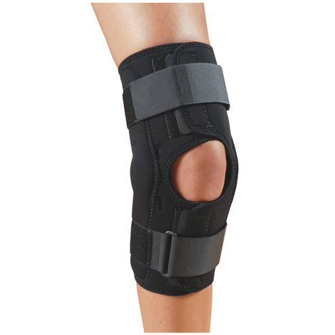 Hely & Weber Black Knee Immobilizer Elastic Straps