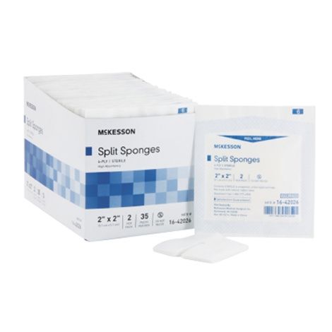 Medline NON21453 ABD / Combine Pads - 8\" X 7(1/2)\", Sterile, Case Of...